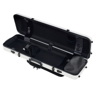 GEWA ASTUCCIO VIOLINO 4/4 RETTANGOLARE POLICARBONATO IDEA 2.4 BIANCO 2.4KG