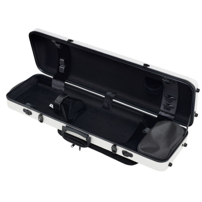 GEWA ASTUCCIO VIOLINO 4/4 RETTANGOLARE POLICARBONATO IDEA 2.4 BIANCO 2.4KG