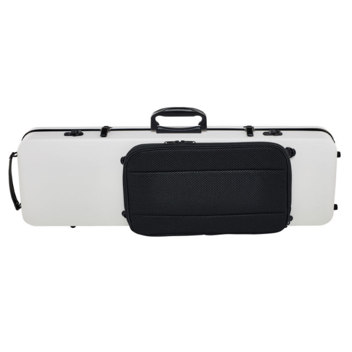 GEWA ASTUCCIO VIOLINO 4/4 RETTANGOLARE POLICARBONATO IDEA 2.4 BIANCO 2.4KG