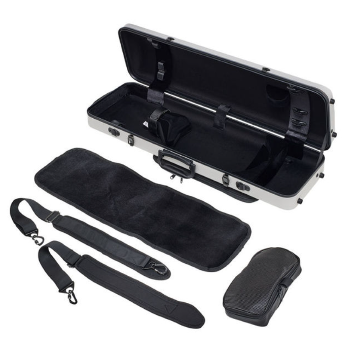 GEWA ASTUCCIO VIOLINO 4/4 RETTANGOLARE POLICARBONATO IDEA 2.4 BIANCO 2.4KG