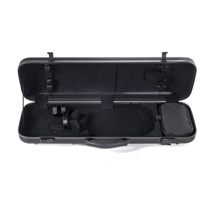 GEWA ASTUCCIO VIOLINO 4/4 RETTANGOLARE HIGHTECH-CARBON AIR AVANGARDE NERO 2.4 KG