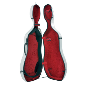 GEWA ASTUCCIO VIOLONCELLO AIR 3.9K BIANCO BORDEAUX