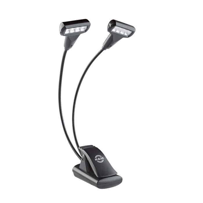 K&M LAMPADA LEGGIO A DOPPIO STELO 4+4 LED 12273-000-55