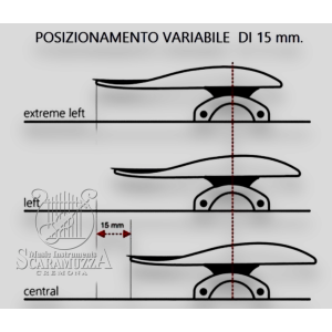 VIVA MENTONIERA AUGUSTINE 3D VIOLINO