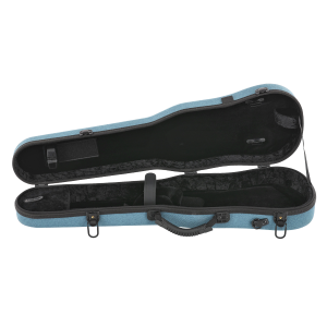 GEWA ASTUCCIO VIOLINO REGOLABILE DA 1/2 A 4/4 SAGOMATO BIO-S BLUE