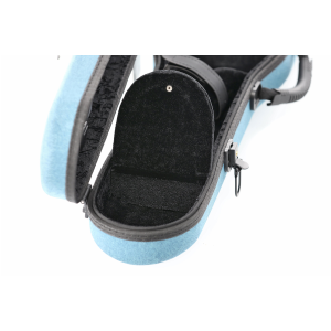 GEWA ASTUCCIO VIOLINO REGOLABILE DA 1/2 A 4/4 SAGOMATO BIO-S BLUE
