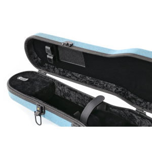 GEWA ASTUCCIO VIOLINO REGOLABILE DA 1/2 A 4/4 SAGOMATO BIO-S BLUE