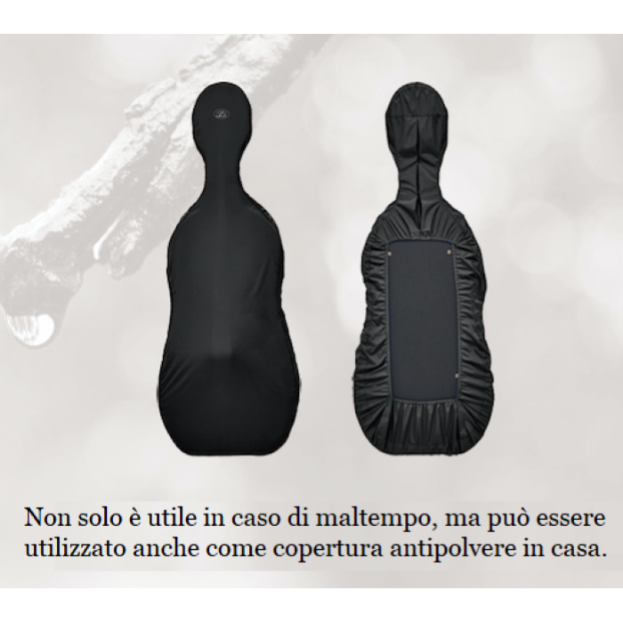 PEDI COPERTURA ANTI PIOGGIA PER ASTUCCIO CELLO MARRONE