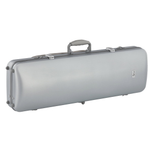 GEWA ASTUCCIO VIOLINO 4/4 RETTANGOLARE POLICARBONATO 2.4 ARGENTO 2.4KG