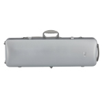 GEWA ASTUCCIO VIOLINO 4/4 RETTANGOLARE POLICARBONATO 2.4 ARGENTO 2.4KG