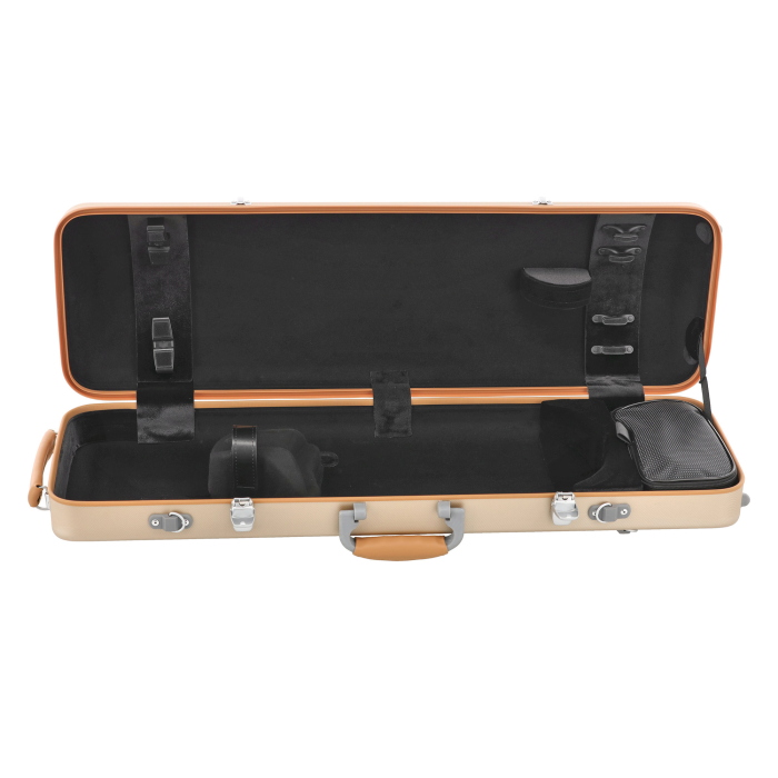 GEWA ASTUCCIO VIOLINO 4/4 RETTANGOLARE POLICARBONATO 2.4 ORO 2.4KG