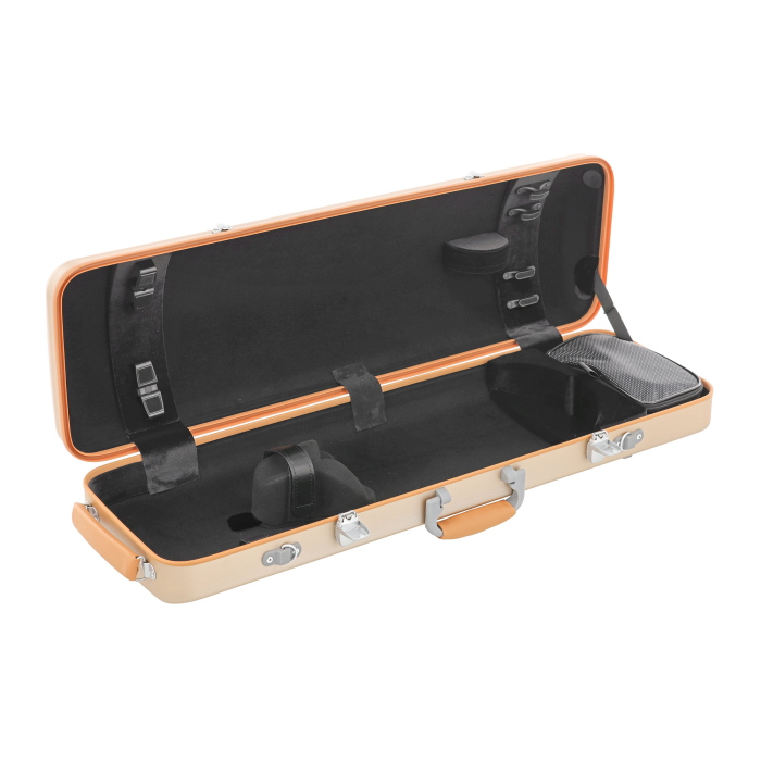GEWA ASTUCCIO VIOLINO 4/4 RETTANGOLARE POLICARBONATO 2.4 ORO 2.4KG