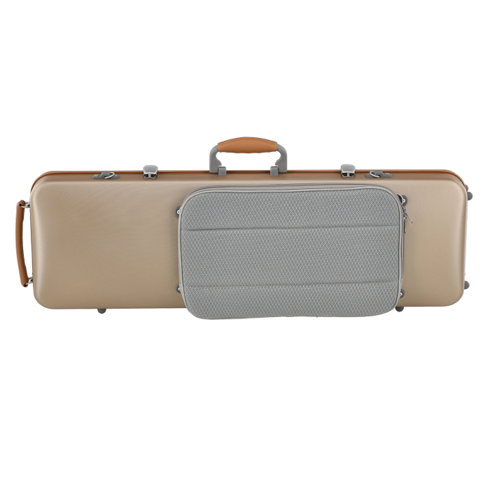 GEWA ASTUCCIO VIOLINO 4/4 RETTANGOLARE POLICARBONATO 2.4 ORO 2.4KG