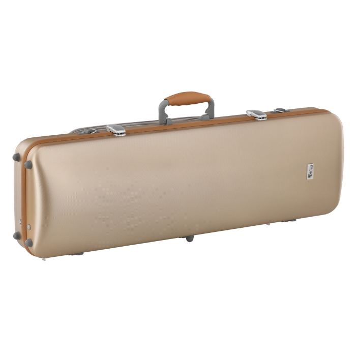 GEWA ASTUCCIO VIOLINO 4/4 RETTANGOLARE POLICARBONATO 2.4 ORO 2.4KG