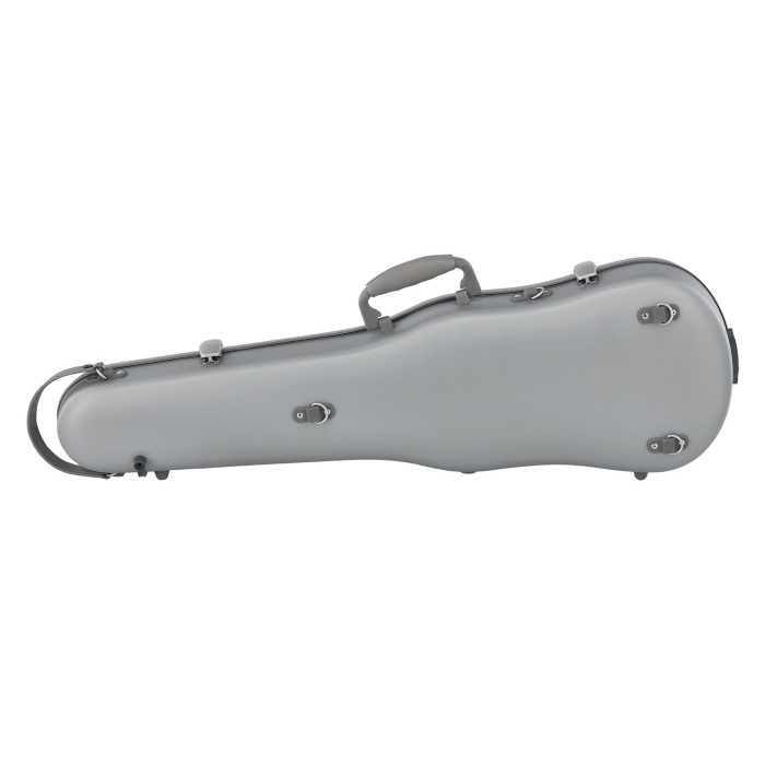 GEWA ASTUCCIO VIOLINO 4/4 SAGOMATO POLICARBONATO PURE 1.6 KG ARGENTO