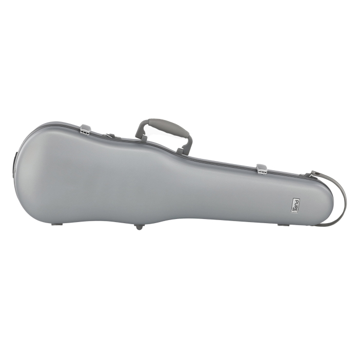 GEWA ASTUCCIO VIOLINO 4/4 SAGOMATO POLICARBONATO PURE 1.6 KG ARGENTO