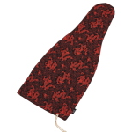 WOW SACCA PER VIOLA DOPPIO STRATO 100% SETA JACQUARD DRAGO IMPERIALE