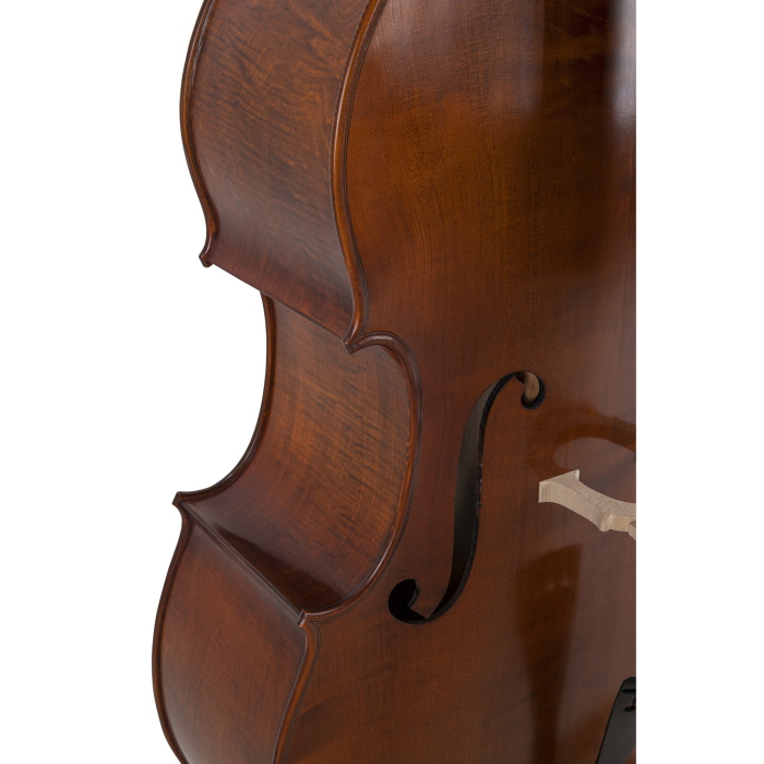 GEWA CONTRABBASSO PREMIUM LINE 3/4 TOP MASSELLO FLAT-CHROMESTEEL PIRASTRO