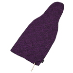 WOW SACCA PER VIOLINO DOPPIO STRATO 100% SETA JACQUARD FLOREAL VIOLET