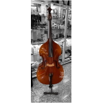 B120 CONTRABBASSO 4 CORDE 1/4  IN LAMINATO, FONDO BOMBATO