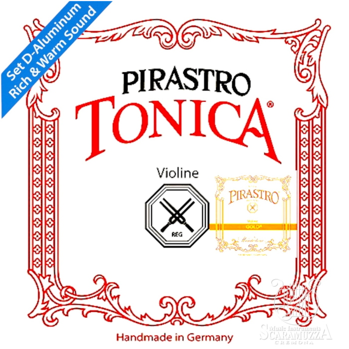 PIRASTRO VO TONICA 0MUTA 4/4  MI GOLD BALL 412028  (RE ALLUMINIO)